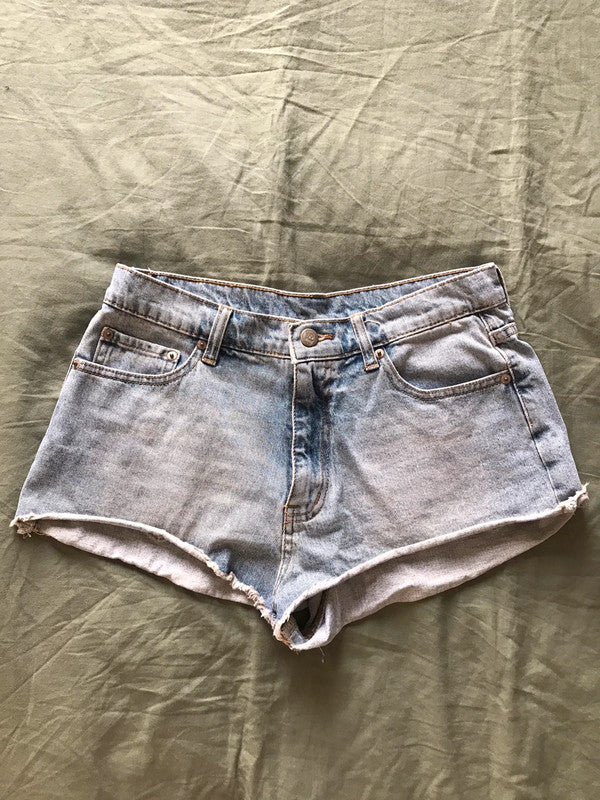 Mini short jean